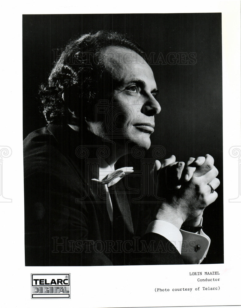 Press Photo Lorin Maazel conductor - Historic Images