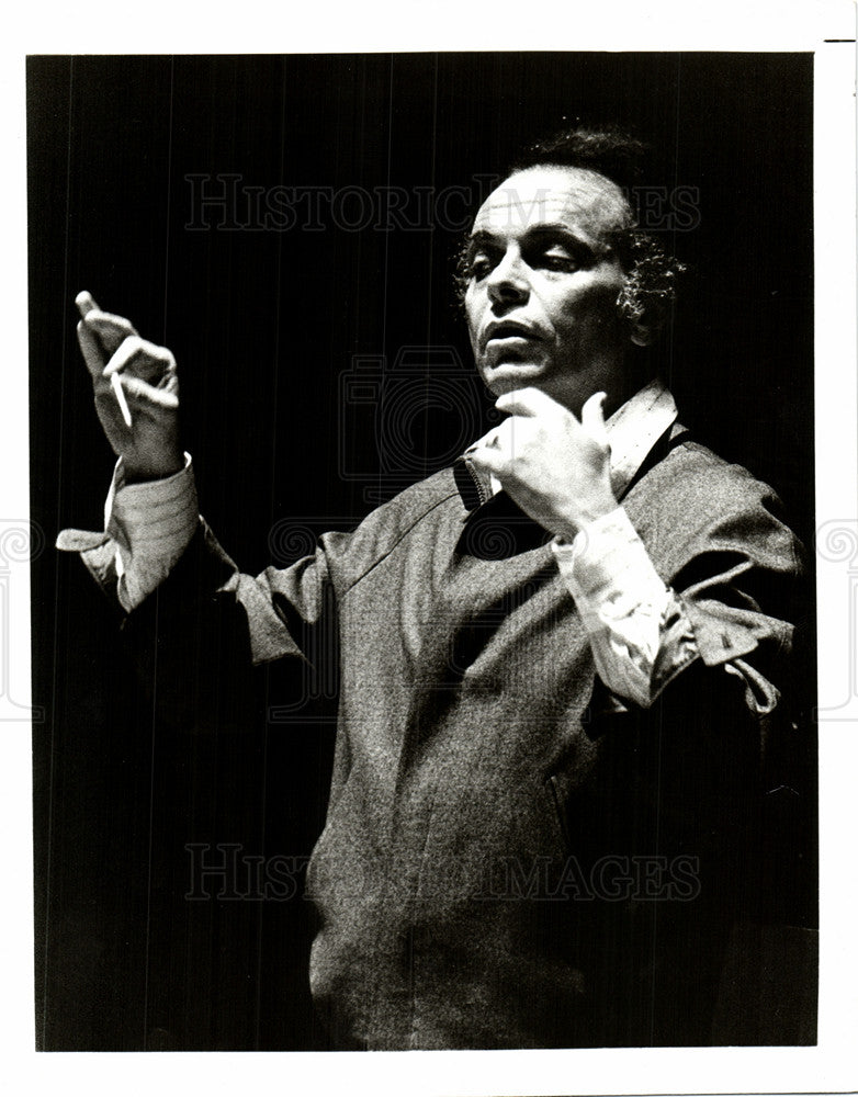 Press Photo Lorin Maazel violinist composer. - Historic Images