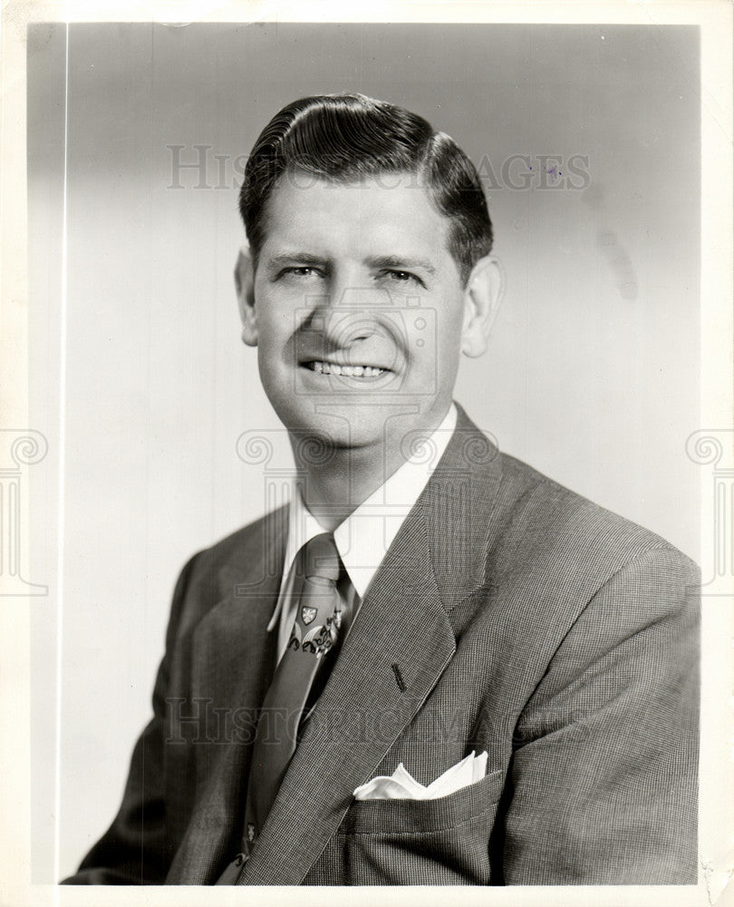 1954 Press Photo Harry kime williams - Historic Images