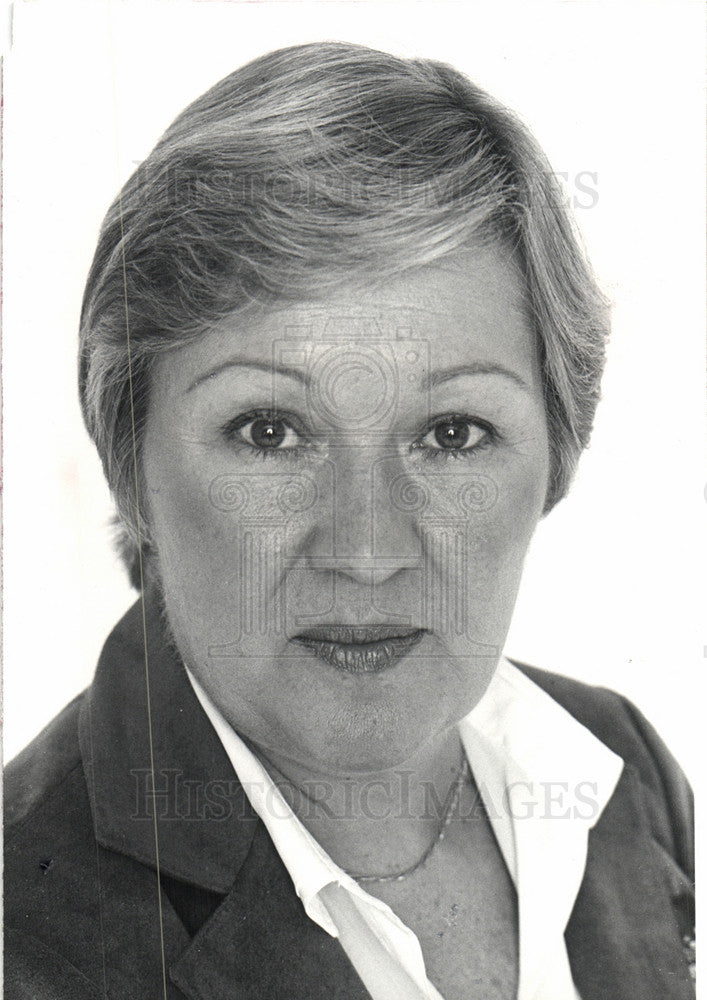 Press Photo Actress Head Shot TV Promo - Historic Images