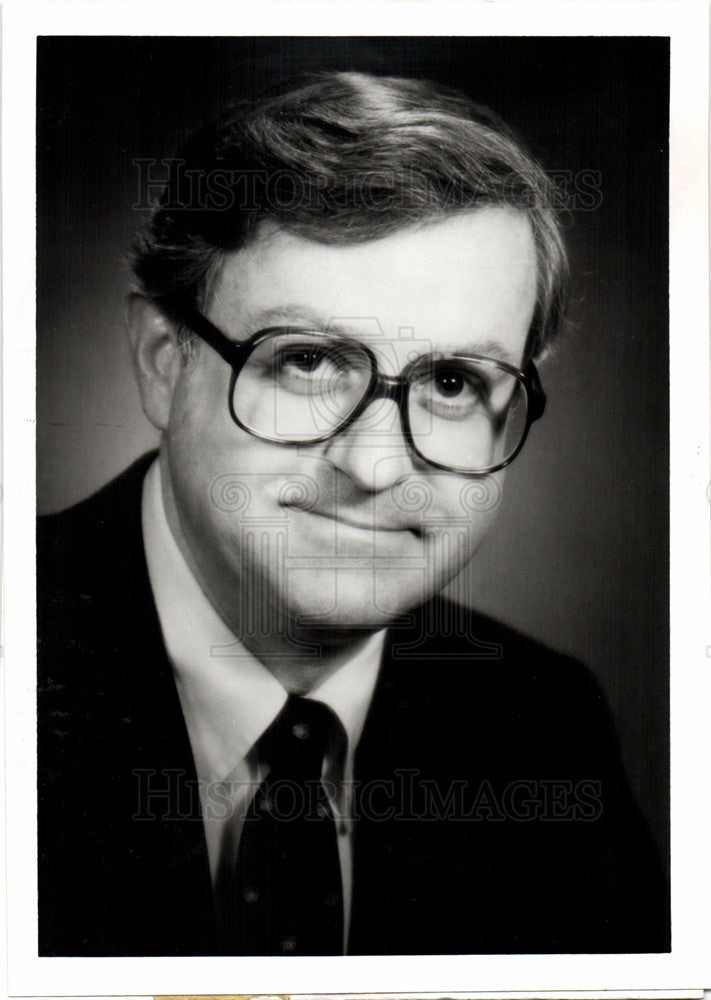 1986 Press Photo John McTague Ford Motor research - Historic Images