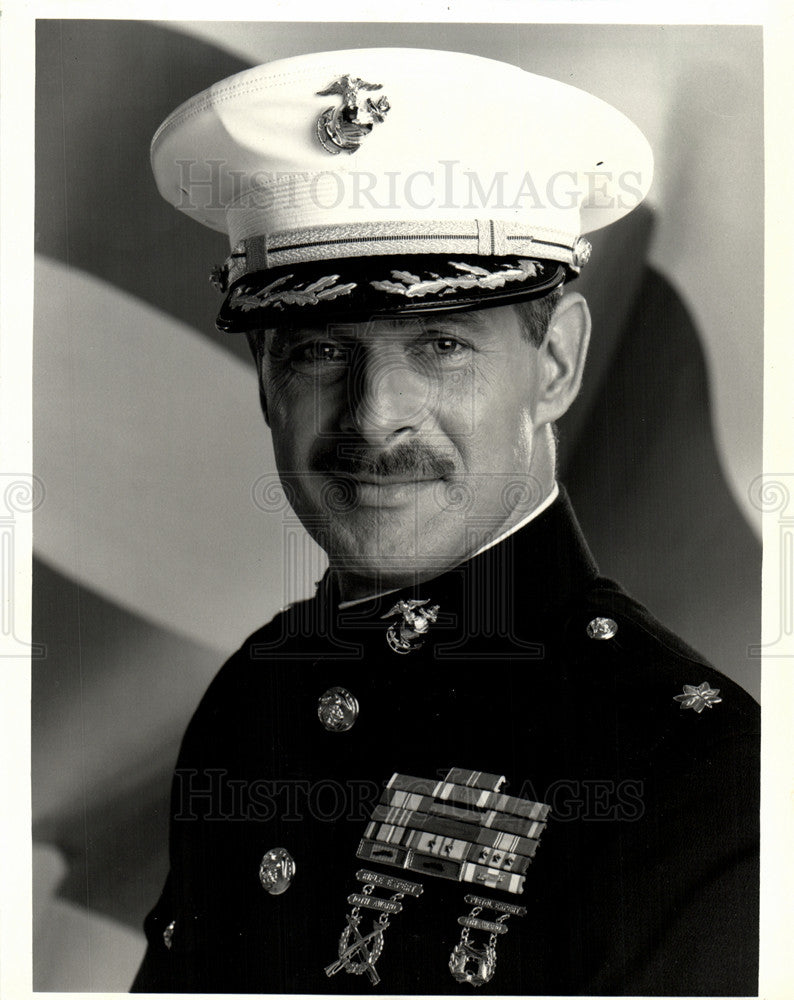 1989 Press Photo Major Dad,  Gerald McRaney - Historic Images