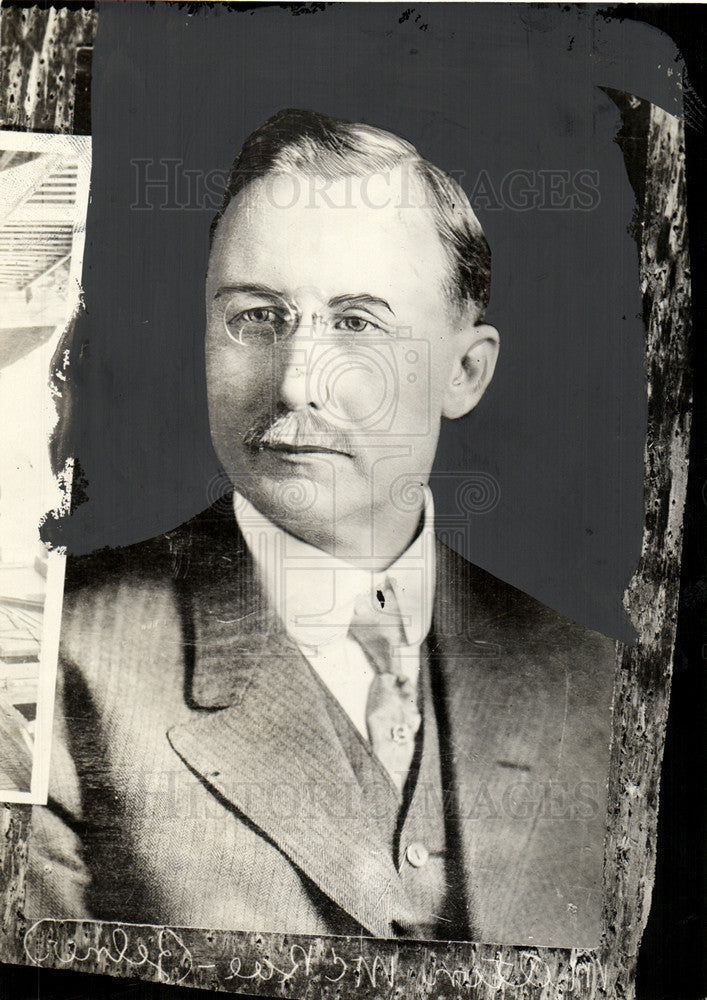 Press Photo Detroit McRae Newspaper Publisher - Historic Images