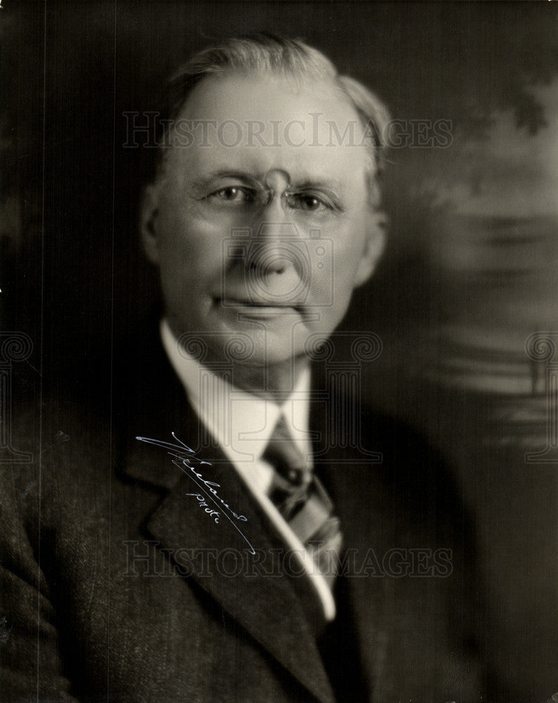 1926 Press Photo Milton McRae newspaper publisher - Historic Images