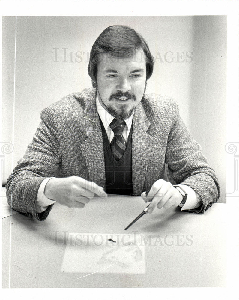 1981 Press Photo Mark McPerson  prosecutor - Historic Images