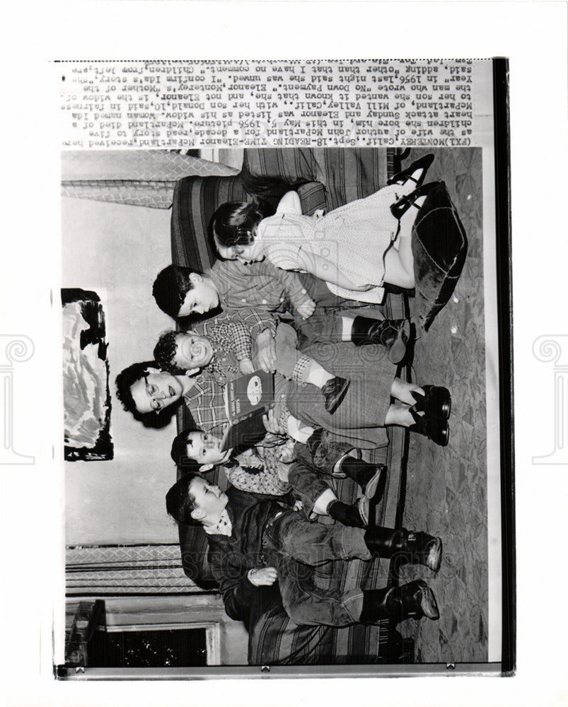 1958 Press Photo eleanor mcpartland john mcpartland - Historic Images