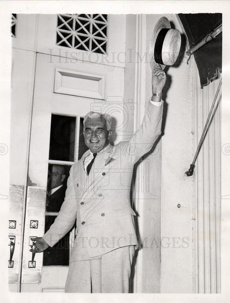 1939 Press Photo paul mcnutt white house philippines - Historic Images