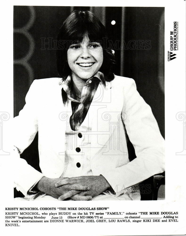 Press Photo Kristy McNichol actress Los Angeles - Historic Images