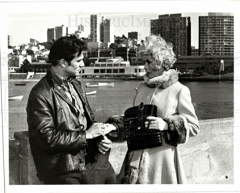 1989 Press Photo George Maharis and Janet Leigh star - Historic Images