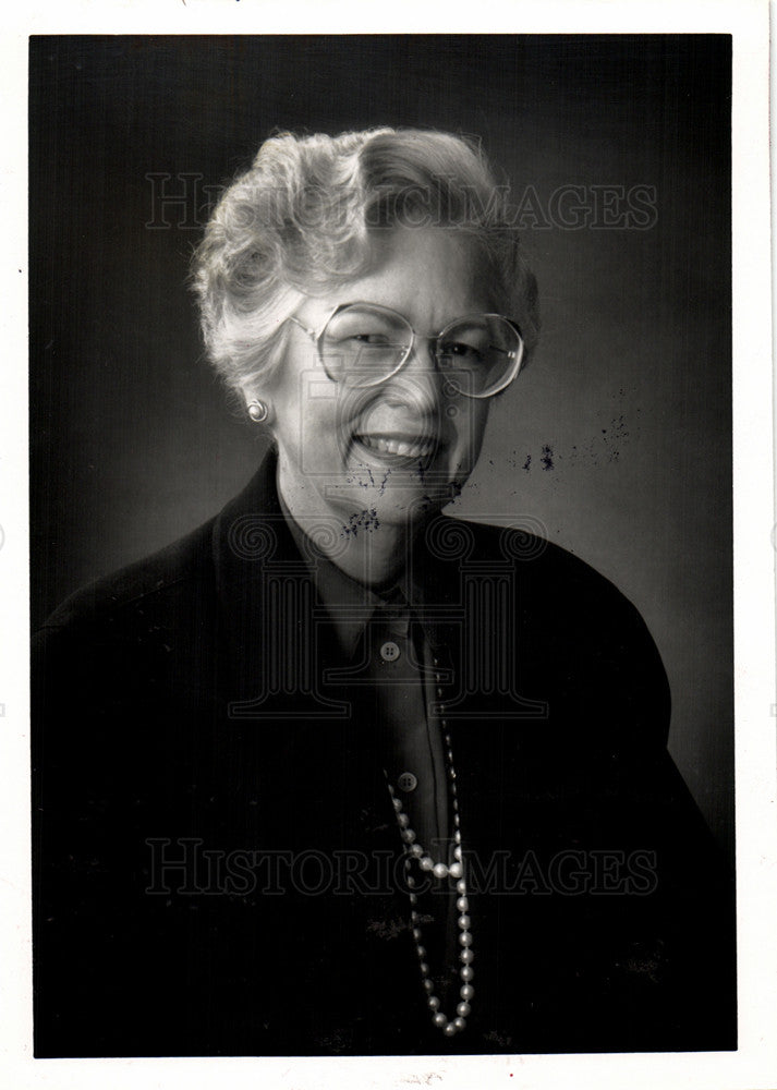 1994 Press Photo Detroit Council Maryanne Mahaffey - Historic Images