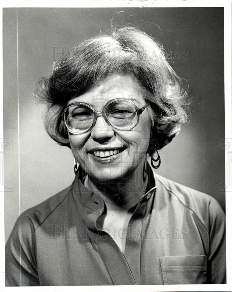 1981 Press Photo Professor and Politician - Historic Images