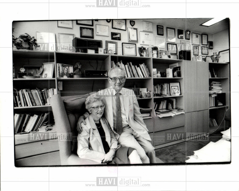 1984 Press Photo Detroit Council Maryanne Mahaffey - Historic Images