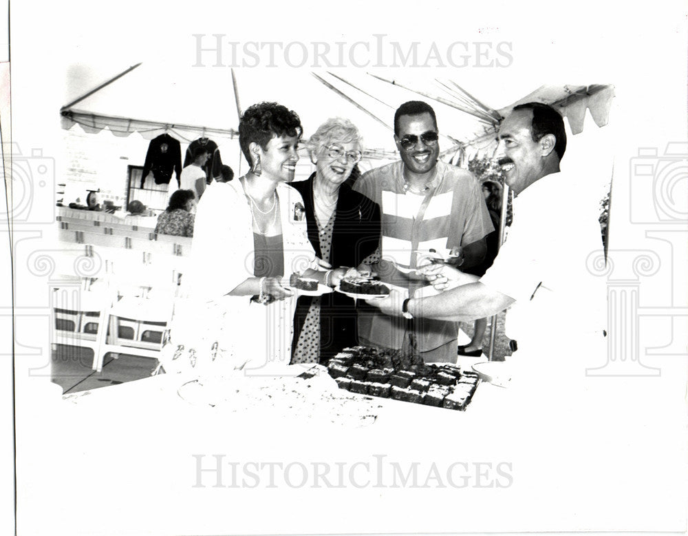 1992 Press Photo Maryann Mahaffey council president. - Historic Images