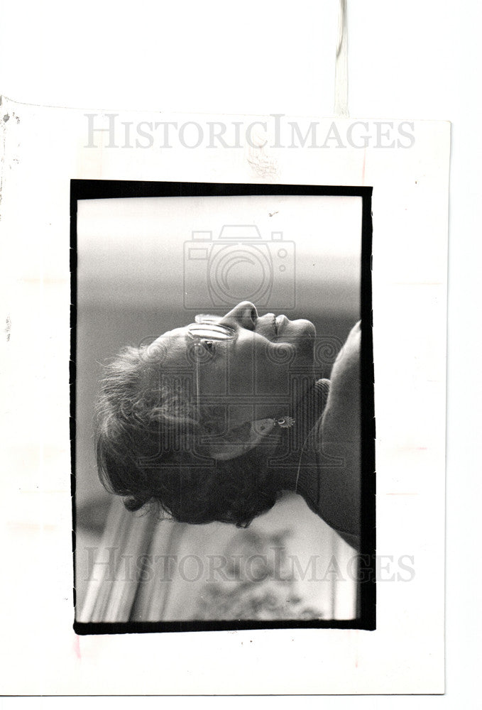 1990 Press Photo Naomi Madget teacher poet Lotus Press - Historic Images