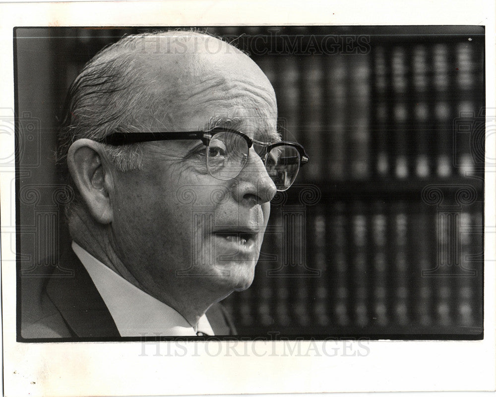 1976 Press Photo Lester Maddox  independent president - Historic Images