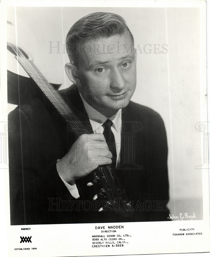 1963 Press Photo Dave Madden - Historic Images