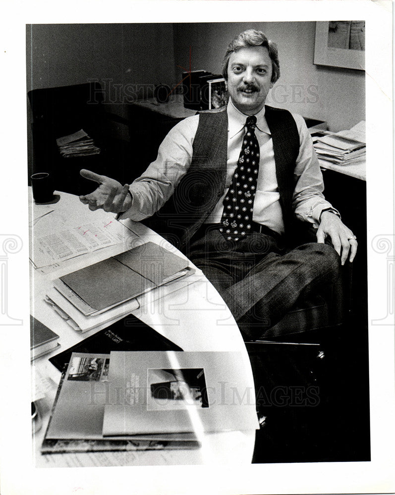 1980 Press Photo Touche Ross Geogre Touche London - Historic Images