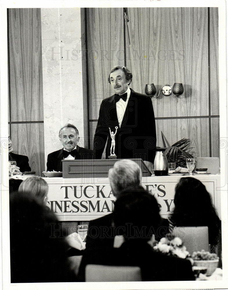 1989 Press Photo Walter Findlay, Tuckahoe Businessman - Historic Images