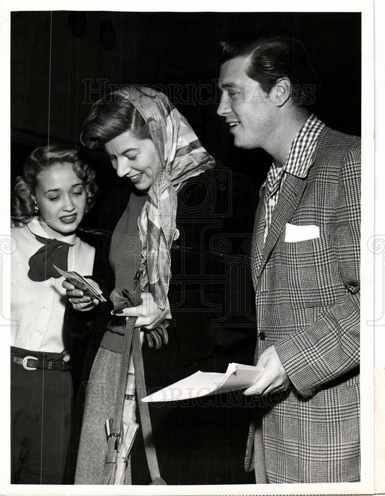 1950 Press Photo Sheila and Gordon MacRae Jane Powell - Historic Images