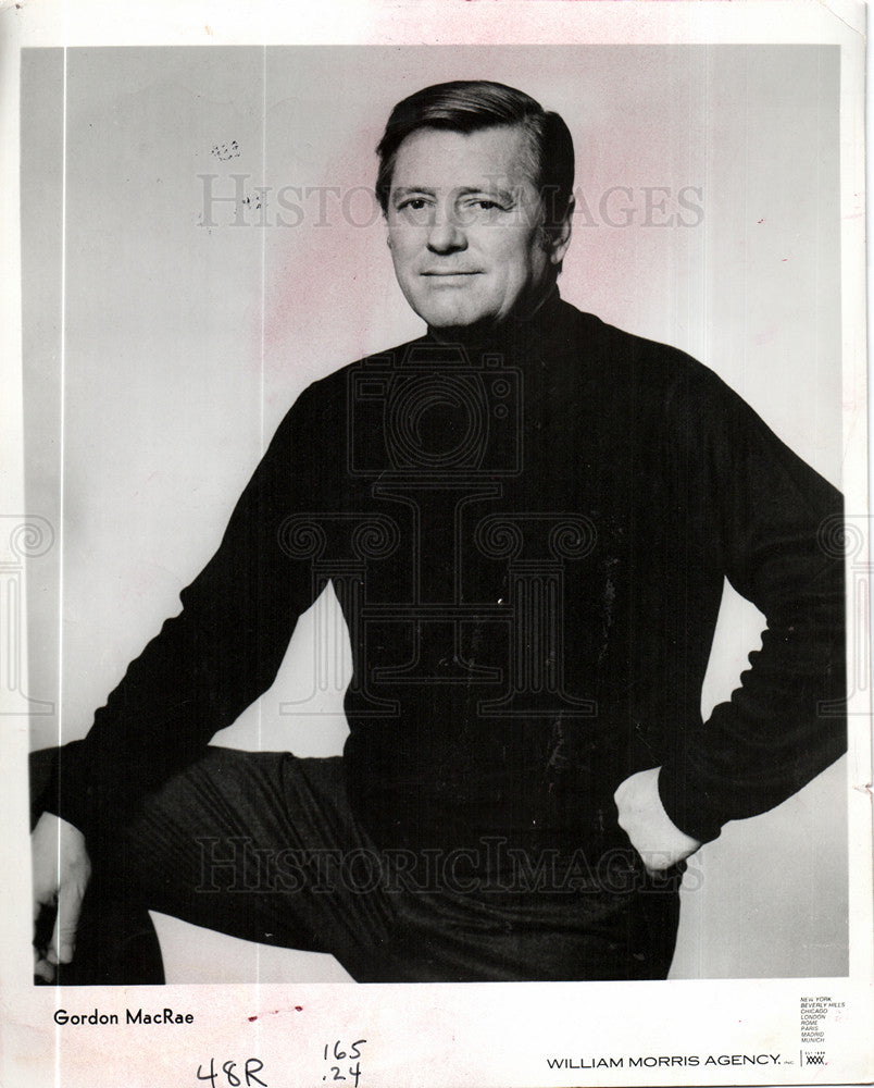 1971 Press Photo Gordon MacRae Jo Stafford - Historic Images