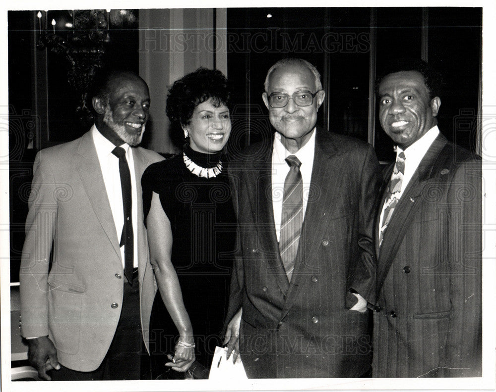 1988 Press Photo RICHARD MACON TED TALBERT DETROIT - Historic Images