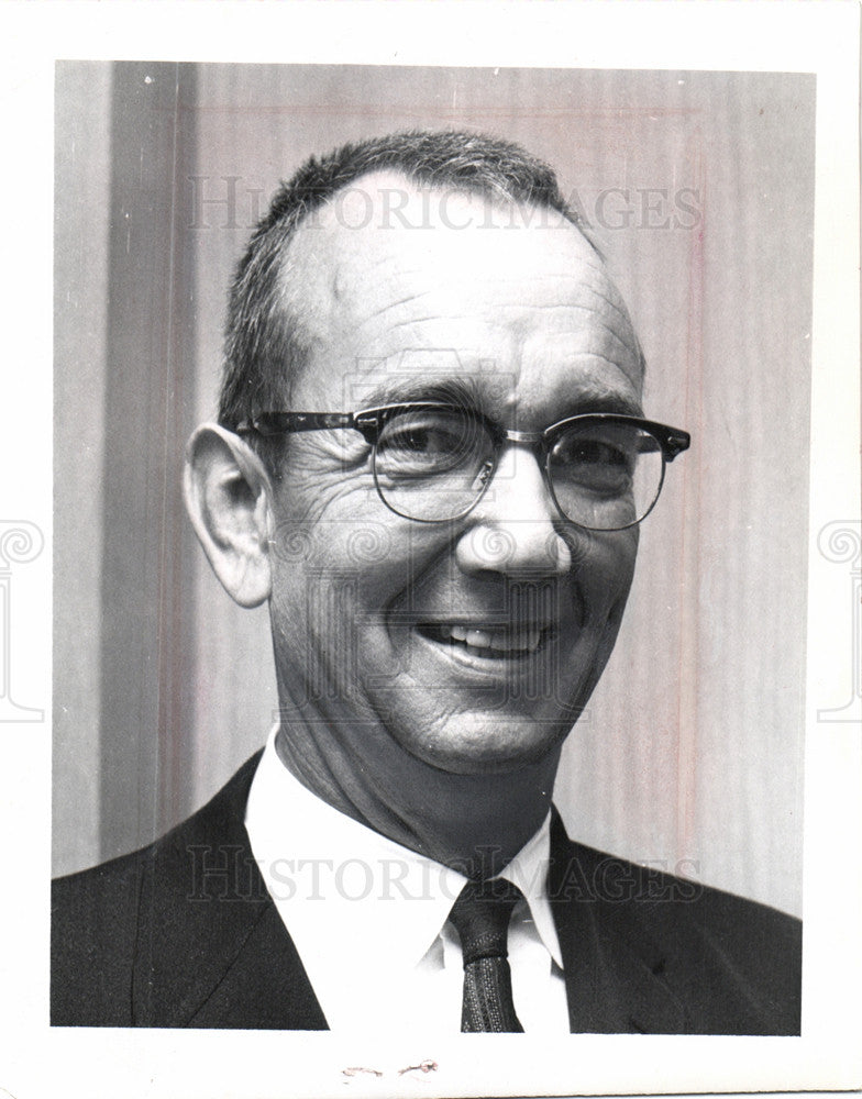 1964 Press Photo John Mackie Democrat Michigan 7th CD - Historic Images