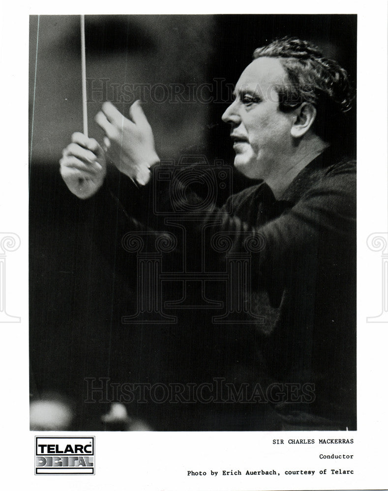 1986 Press Photo Charles Mackerras Australian conductor - Historic Images