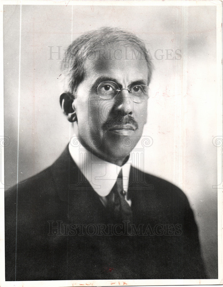 1929 Press Photo David MacKenzie Wayne University - Historic Images
