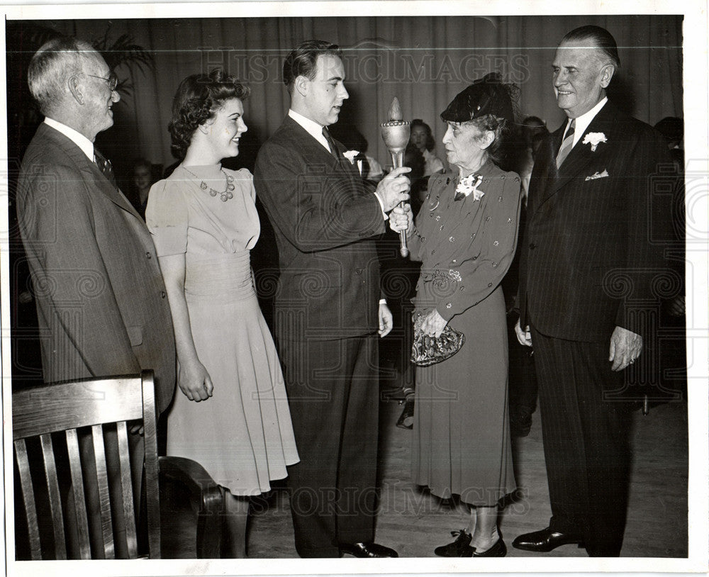 1939 Press Photo Mrs. David Mackenzie, educator - Historic Images