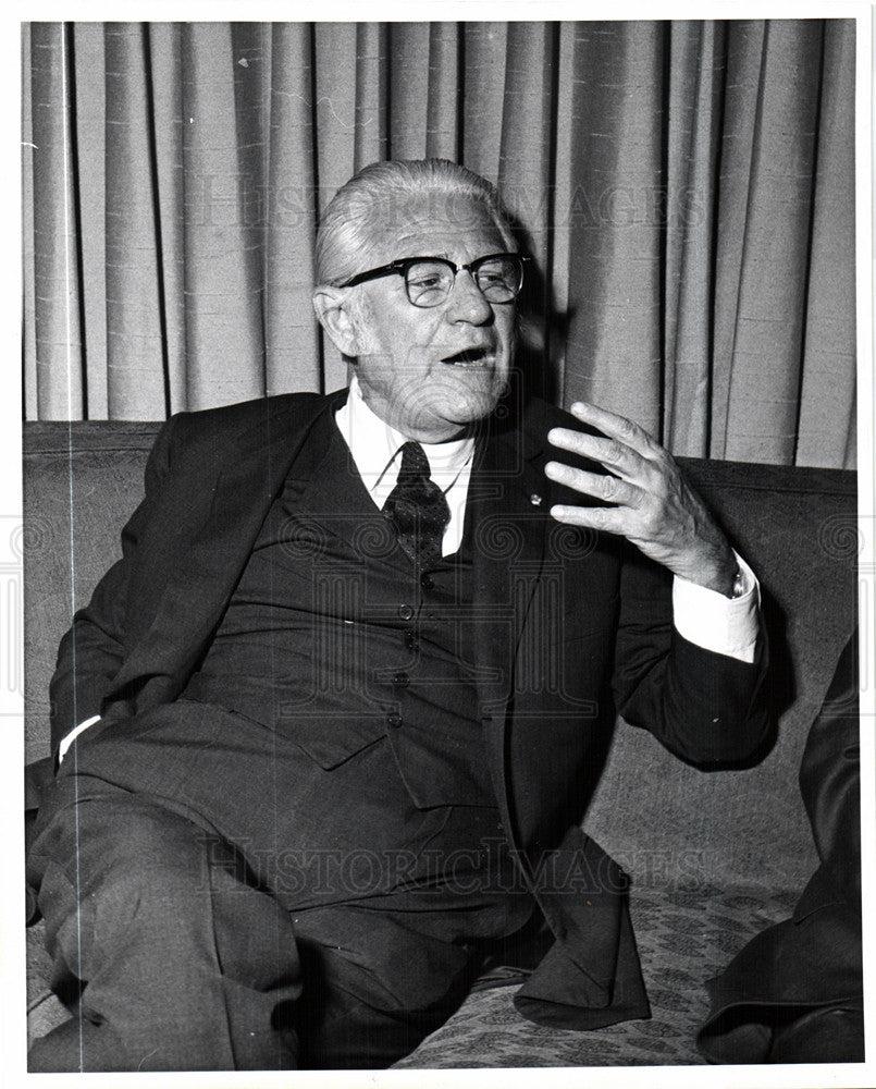 1969, Maxwell Maltz American cosmetic doctor Historic Images