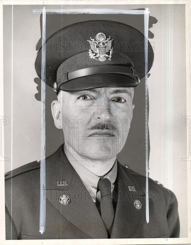 1943 Press Photo Joseph S Maloney Army Captain - Historic Images