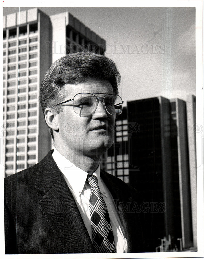 1990 Press Photo Don Malone, Boysville, Michigan - Historic Images