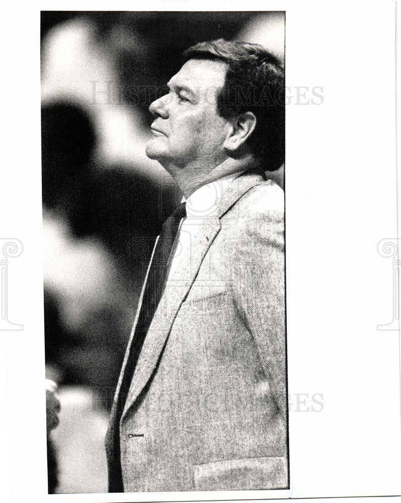 1989 Press Photo Brendan Malone Americanbasketballcoach - Historic Images