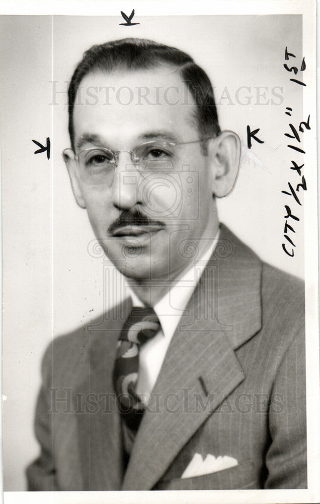 1956 Press Photo A.F.Malo engineer - Historic Images