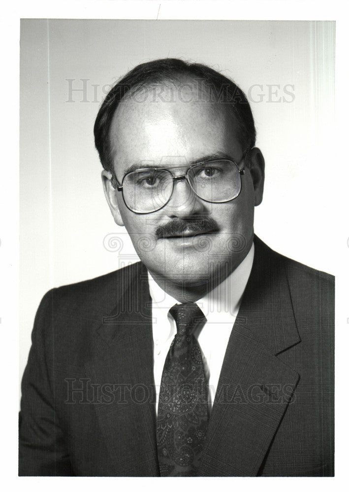 1991 Press Photo Michael Malloy AAA Dearborn Michigan - Historic Images