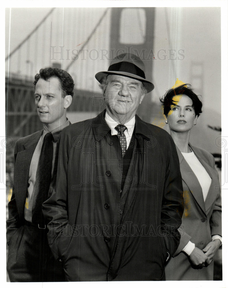 1995 Press Photo NBC world premier movie - Historic Images
