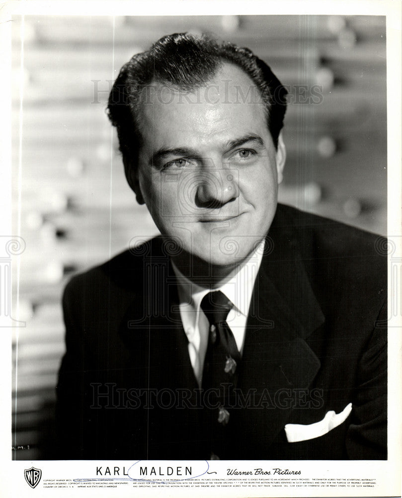 1956 Press Photo Karl Malden, Actor - Historic Images