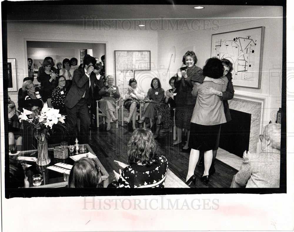 1989 Press Photo Democratic women fund raiser - Historic Images