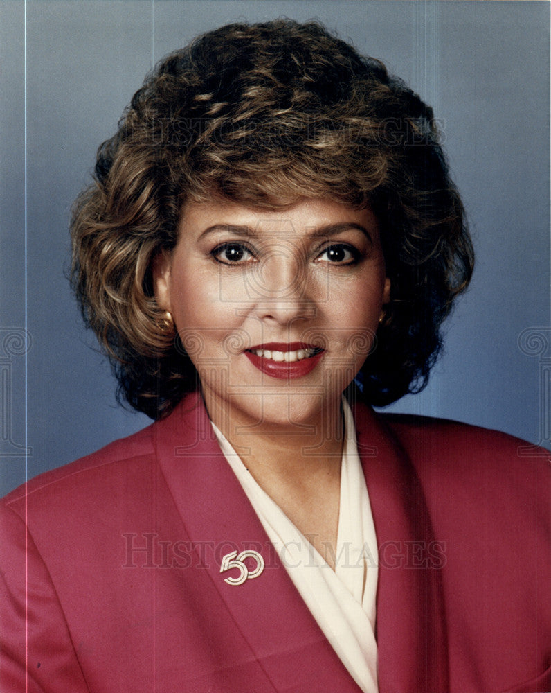 1993 Press Photo Amyre Makupson New Anchor WKBD - Historic Images