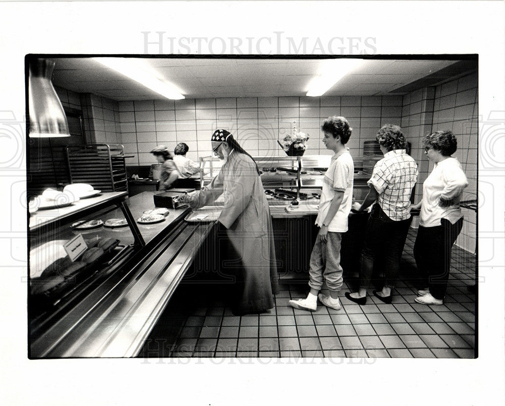 1986 Press Photo Bishop Makarios primate Cypriot church - Historic Images