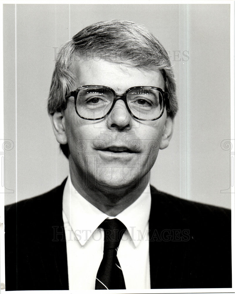 1990 Press Photo John Major Chancellor Exchequer - Historic Images