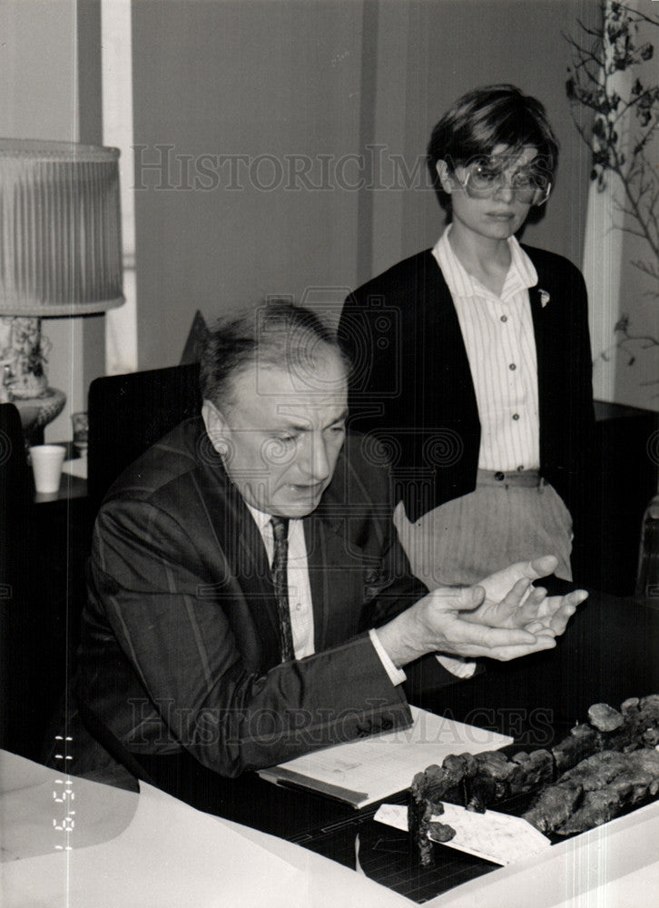 1992 Press Photo andrezej majewski anna dolgolewska - Historic Images