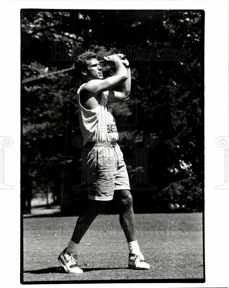 1988 Press Photo Dan Majerle Traverse City Golf Phoenix - Historic Images