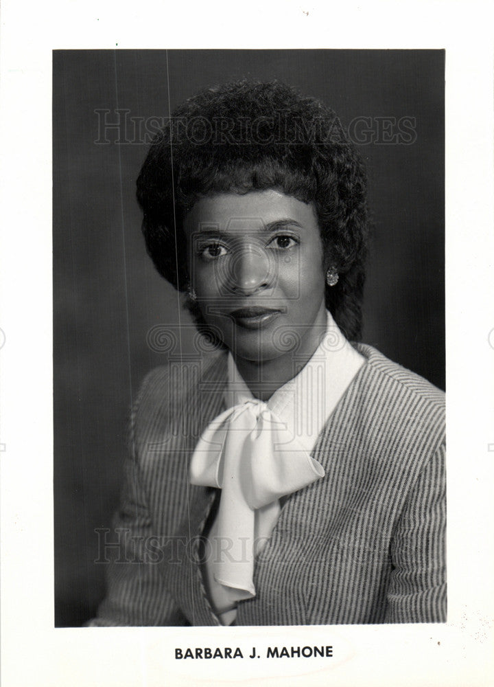 1985 Press Photo BARBARA MAHONE WOMEN CONFERENCE  KENYA - Historic Images