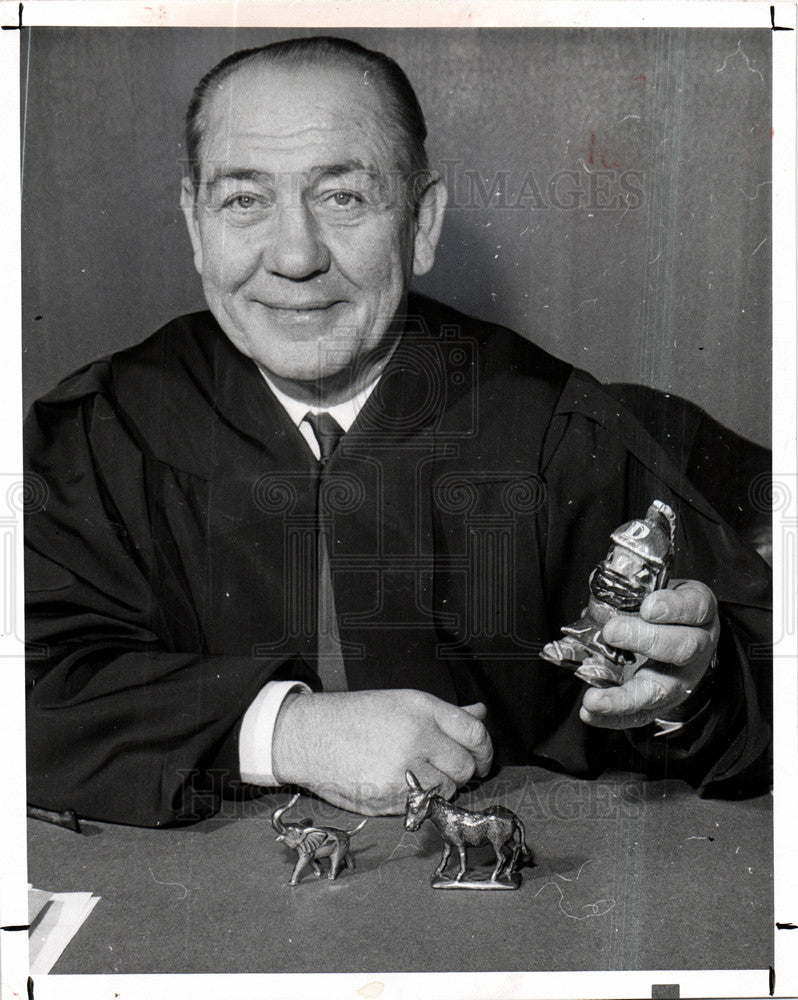 1957 Press Photo Thomas F. Maher Judge - Historic Images