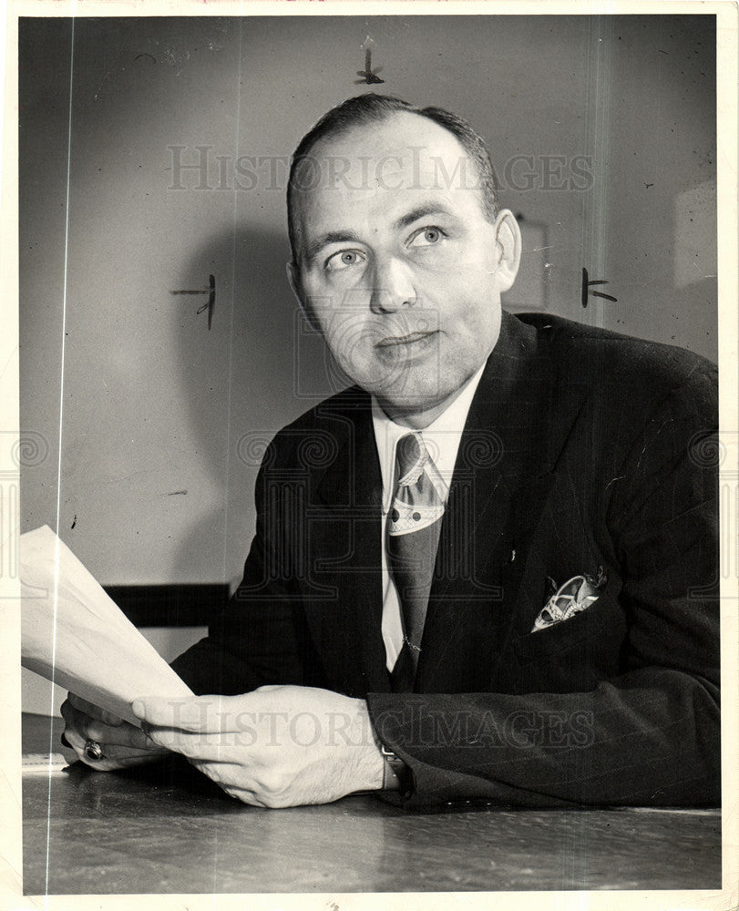 Press Photo Joseph Maher Circuit Judge 3rd Dist - Historic Images