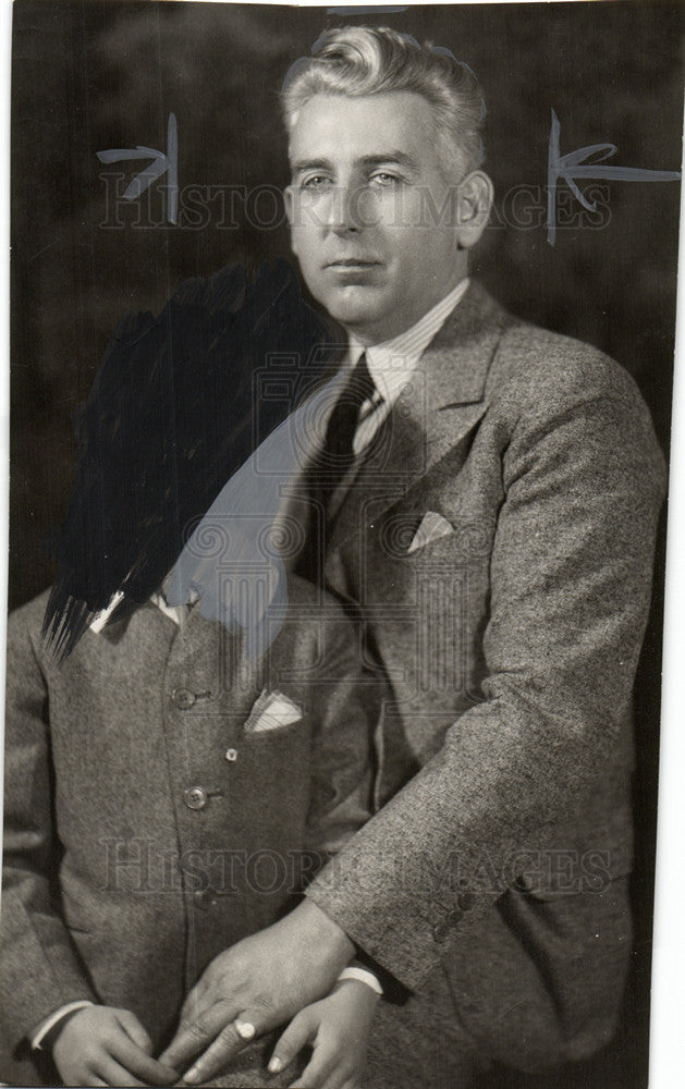 1930 Press Photo John Maker Judge - Historic Images