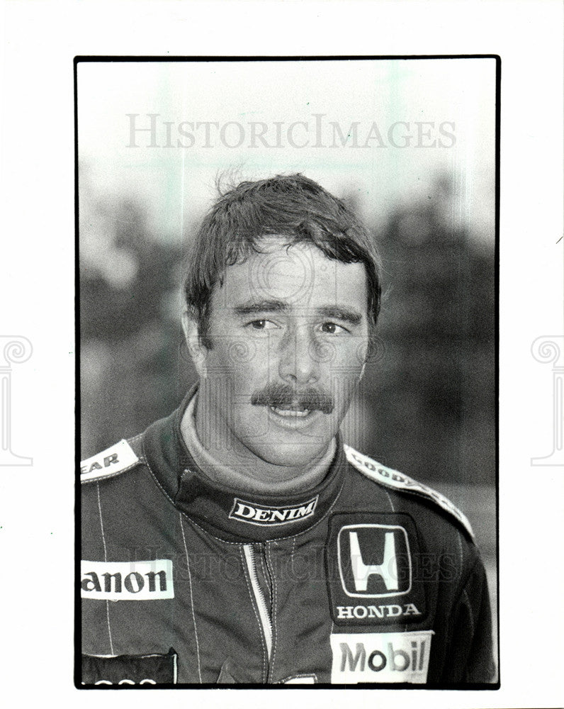 1988 Press Photo Nigel Mansell British racing driver F1 - Historic Images