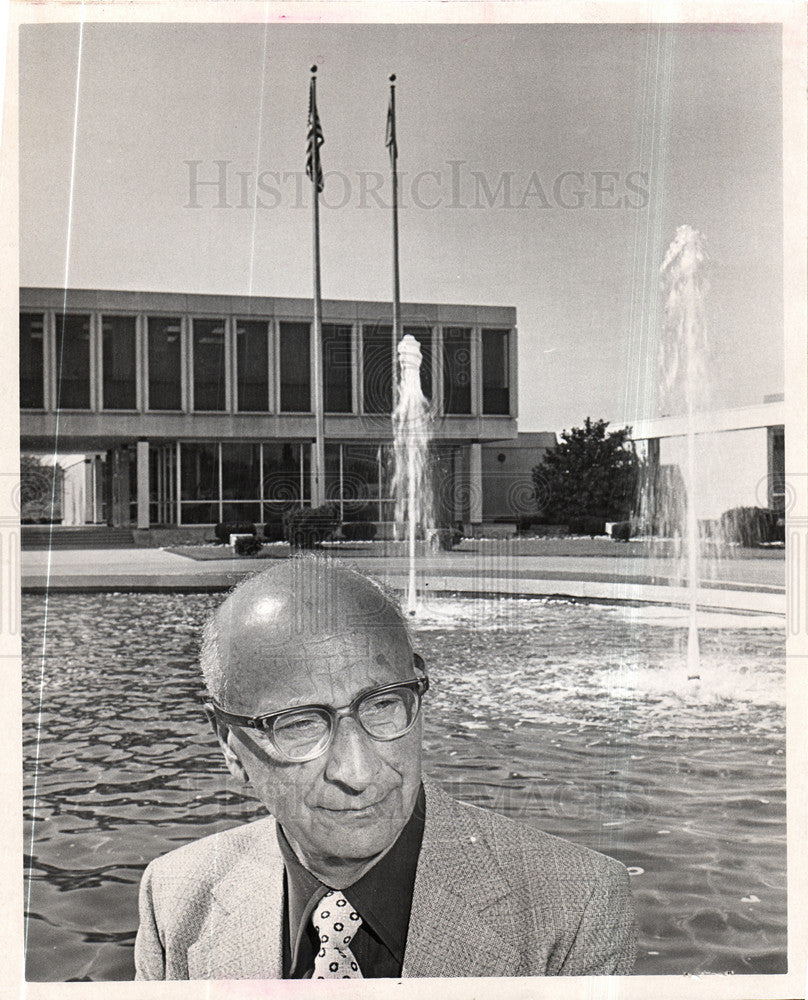 1973 Press Photo Alex Manoogian American businessman - Historic Images