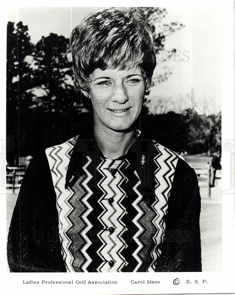 1971 Press Photo Carol Mann professional golfer - Historic Images